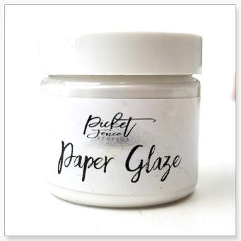 Picket Fence Studios Paper Glaze Snowdrop White  2oz (55g)