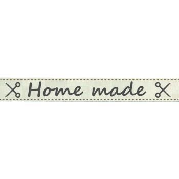Vaessen Motivband/Text 15mm "Home Made" 20m