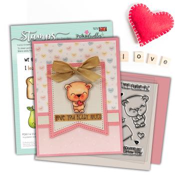 Polkadoodles Stempel "Cutie Pie" Clear Stamp-Set