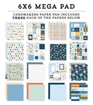 Echo Park "Echo Park " 6x6" Cardmakers Mega Pad