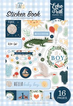 Echo Park "Welcome Baby Boy" Sticker Book