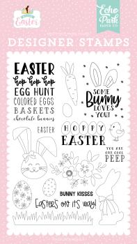 Echo Park Stempelset "Bunny Kisses" Clear Stamp