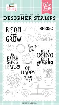 Echo Park Stempelset "Sweet Day" Clear Stamp