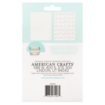 We R Memory Keepers - Amy Tangerine Revolution Embossingfolder (2 Stück)