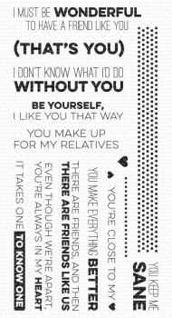 My Favorite Things Stempel "Friends Like Us" Clear Stamp