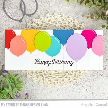 My Favorite Things Stempelset "Big Birthday Wishes" Clear Stamp