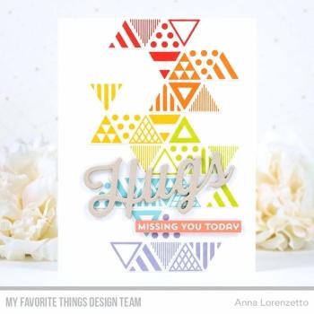 My Favorite Things Die-namics "Trendy Triangles" | Stanzschablone | Stanze | Craft Die