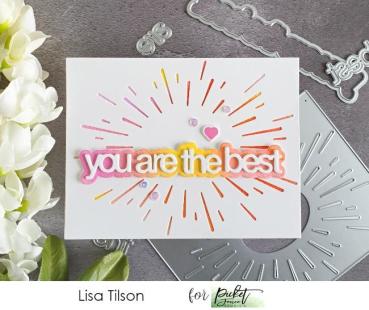 Picket Fence Studios You are the Best Word  Die (PFSD-168)