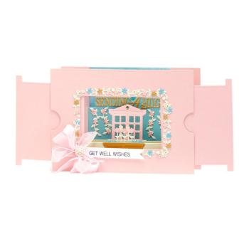Spellbinders Die "Picture Perfect Window Scene Etched" Stanzschablone