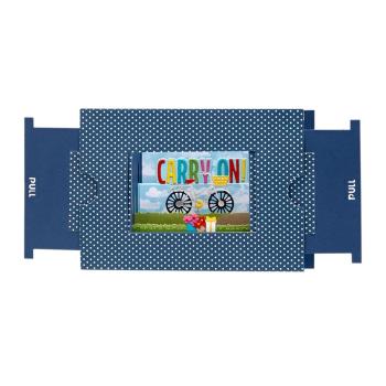 Spellbinders Die "Rolling Along Scene Etched" Stanzschablone