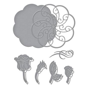 Spellbinders Die "Sweet Rondure Etched" Stanzschablone