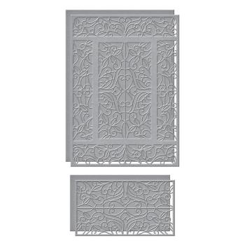 Spellbinders Die "Filigree Facade Frame Etched" Stanzschablone