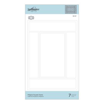 Spellbinders Die "Filigree Facade Frame Etched" Stanzschablone