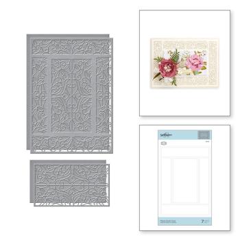 Spellbinders Die "Filigree Facade Frame Etched" Stanzschablone