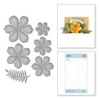 Spellbinders Die "Grand Cinch and Go Flowers Etched" Stanzschablone
