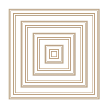 Spellbinders Hotfoil Plate - Essential Duo Lines Squares Glimmer