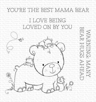 My Favorite Things Stempelset "Many Bear Hugs Ahead" Clear Stamp Set