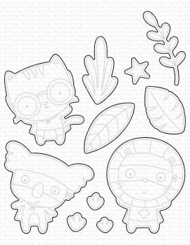 My Favorite Things Die-namics "Super Friend" | Stanzschablone | Stanze | Craft Die