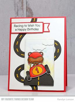 My Favorite Things Stempelset "Fast-Track Friends" Clear Stamp Set