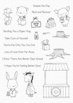 My Favorite Things Stempelset "Feel Better" Clear Stamp Set