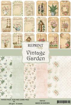 Reprint Vintage Garden Collection A4 Paper Pack