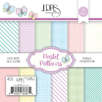 LDRS-Creative Pastel Patterns 6x6 Inch Paper Pack (LDRS4100) Paper Pack 6x6