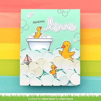 Lawn Fawn Craft Dies - Bubble Border