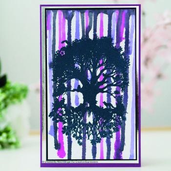 Creative Expressions - Paper panda pre cut mounted rubber stamp A Mind to be wild