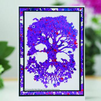 Creative Expressions - Paper panda pre cut mounted rubber stamp A Mind to be wild