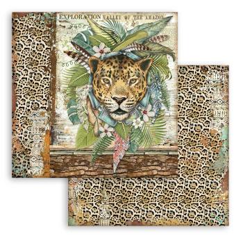 Stamperia "Amazonia" 12x12" Paper Pack - Cardstock