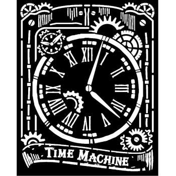 Stamperia Schablone - Stencil "Fantastiques Clock"