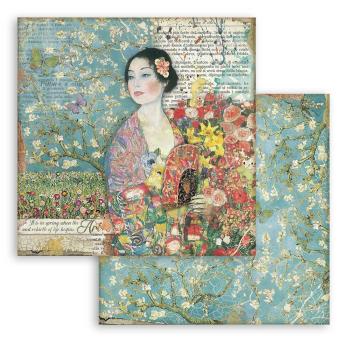 Stamperia "Atelier des Arts" 12x12" Paper Pack - Cardstock