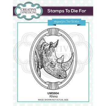 Creative Expressions - Pre cut stamp Nashorn