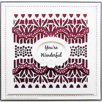 Creative Expressions - Endless options craft die Whitney edger
