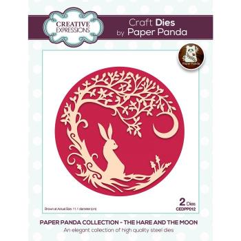 Creative Expressions - Paper panda circle craft die The hare and the m