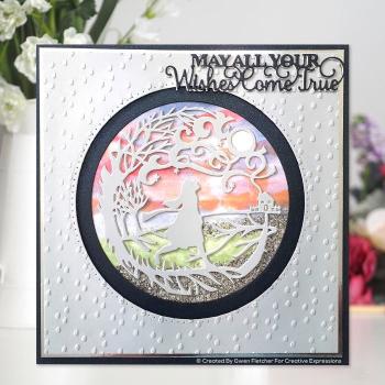 Creative Expressions - Paper panda circle craft die Nearly home