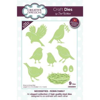 Creative Expressions - Necessities craft die Robin family