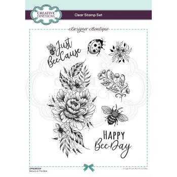 Creative Expressions - Designer boutique clear stamp set Beauty - the