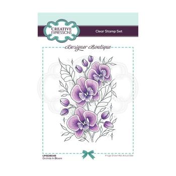 Creative Expressions - Clear stamp Designer boutique Orchideen in voll