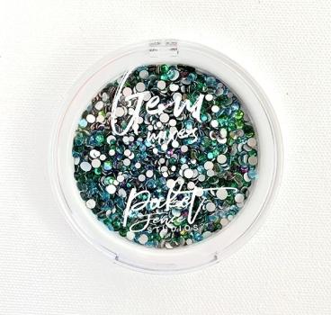 Picket Fence Studios Oceans of Green Gem Mix Schmucksteine