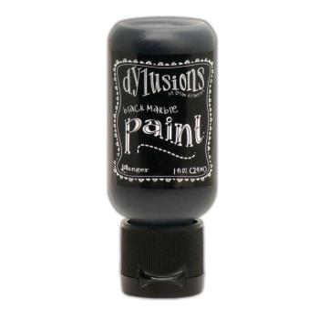 Ranger Ink - Dylusions Flip Cap Paint Black marble 29ml