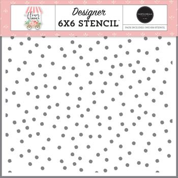 Carta Bella "Be You Dot 6x6 Inch" Schablone 6x6"