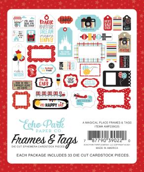 Echo Park "A Magical Place" Frames & Tags
