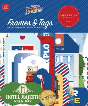 Carta Bella "Our Travel Adventure" Frames & Tags