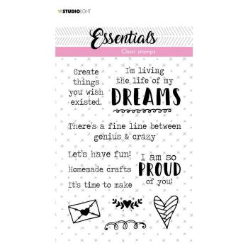 Studio Light - Clear Stamp Dreams Essentials nr.520