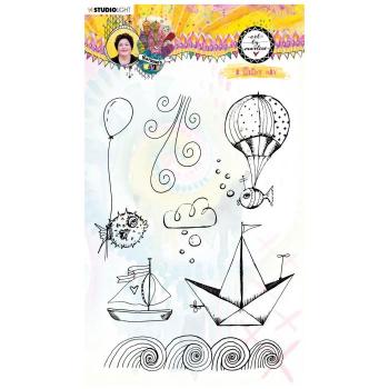 Studio Light - Clear Stamp Ein windiger Tag Marlene's World nr.68