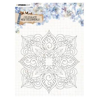 Studio Light - Clear Stamp Background Celebrate new beginnings nr.5