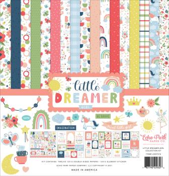 Echo Park "Little Dreamer Girl" 12x12" Collection Kit