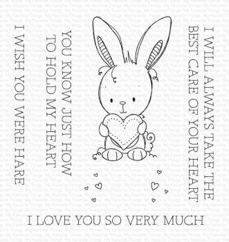 My Favorite Things Stempelset "Wish You Were Hare" Clear Stamp Set