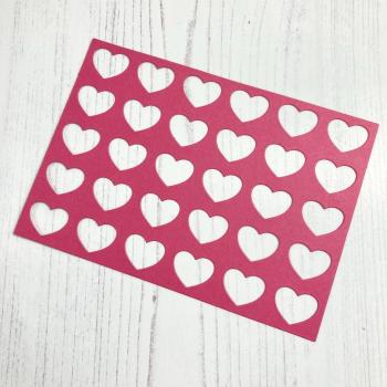 Time For Tea Dies Lots of Love Horizontal A6 Cover Plate Metal